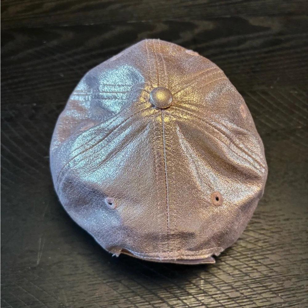 Disney Parks Rose Gold Mickey Adjustable Baseball Hat - Picture 2 of 4